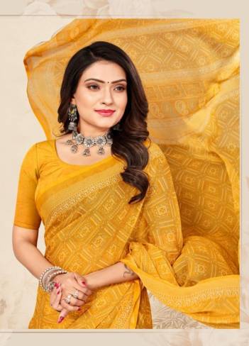 STAR CHIFFON 97TH EDITION BY RUCHI CHIFFON SAREE WHOLESALER IN INDIA